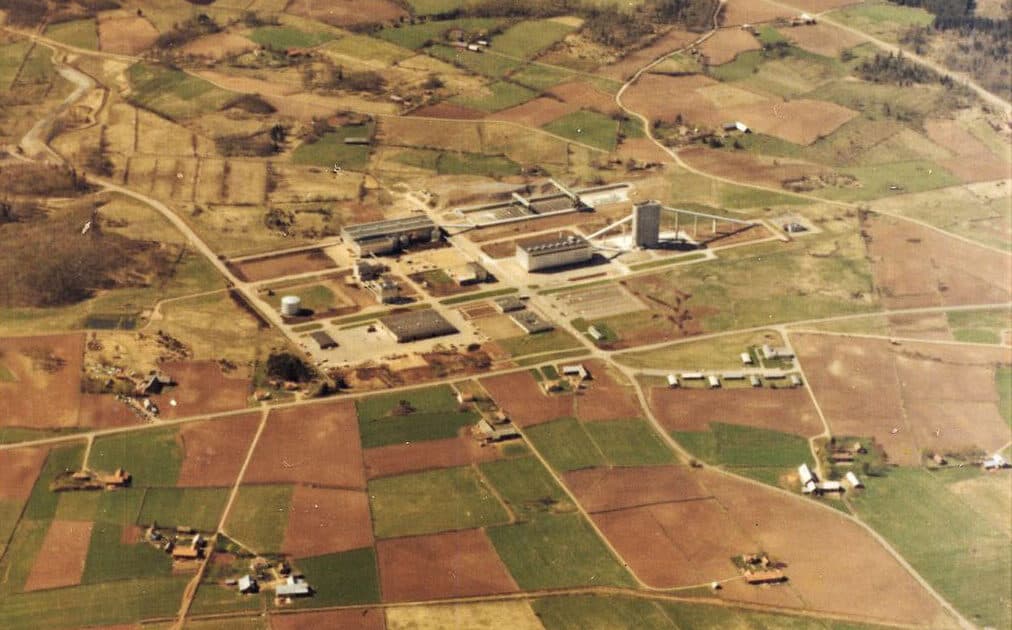 Ranstad, historisk bild. Foto: Platåbergens Geopark