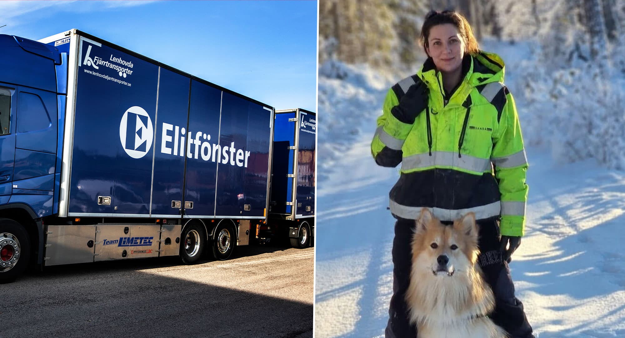 Mikaela Hammarberg, skyddsombud på Elitfönster. Foto: Åke Ericson / Privat